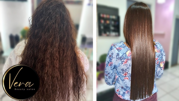 [Image: ¡Paga $40 en Lugar de $200 por Alisado Japones Keratin Queen + Certificado de Garantía por 1 Año + Manicure o Pedicure Express con Esmalte Semipermanente Infinity Shine de Opi!m]