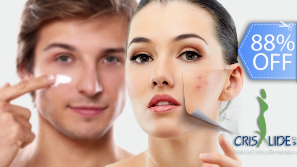 [Image: ¡Nueva Tecnología de Láser Facial! ¡Paga Q249 en lugar de Q2,100 por Terapia Facial Láser (Anti- Acné, Anti- Aging o Anti- Manchas) + 2 Mascarillas Personalizadas + Examen Diagnóstico Profesional en Crisalide MD!m]