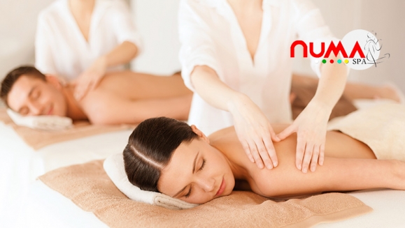 [Image: ¡Paga $22 en Lugar de $160 por Día de Spa en Pareja que Incluye: 2 Masajes de Rostro + 2 Masajes Suecos + 2 Masajes en Camilla Termo-Jade + 2 Saunas Infrarrojos!m]