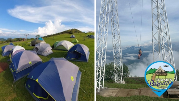 [Image: ¡Exclusivo 29 de Junio! ¡Paga $35 en Vez de $70 por Camping Tradicional en Eramon 360 Para 1 Persona, Incluye: Tienda de Acampar + Sleeping Bag + Guía Turístico + Transporte de Ida y Regreso con Aire + 1 Tirada del Columpio Más Alto del País!m]