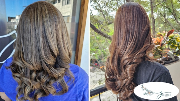 [Image: ¡Paga $18 en Lugar de $65 por Tinte Completo, Retoque o Mechas a Elección entre Balayage o Babylights + Sellador de Color + Tratamiento Ácido Hialurónico + Lavado Nutritivo + Corte de Puntas + Planchado o Secado!m]