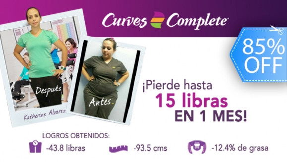 [Image: ¡Paga Q116 en lugar de Q768 por 3 Meses de Dieta Personalizada, Asesoría con Nutricionista, Herramientas de Control y Peso, 300 Recetas y Más con Curves Complete!m]