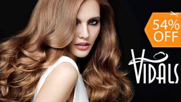 [Image: ¡Paga $15 en lugar de $32.50 por Tratamiento Reconstructor de Keratina + Lavado + Corte Personalizado en Vidals Salon &amp; Spa!m]