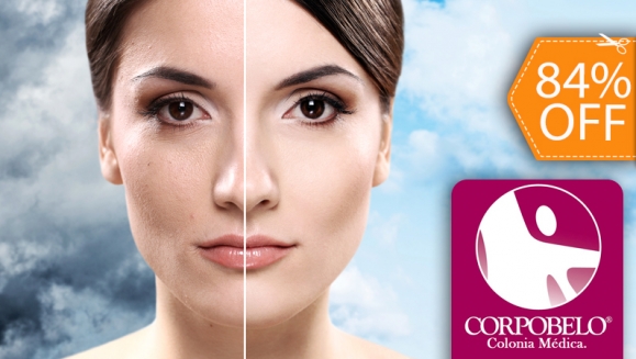 [Image: ¡Paga $19 en vez de $120 por 2 Sesiones en Área Facial que Incluyen: 1 Facial Profundo (Vaporización, Tonificación, Exfoliación, Extracción de Puntos, Alta Frecuencia, Crema y Mascarilla Hidratante) + 1 Microdermoabrasión en Corpobelo Colonia Médica!m]