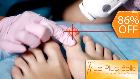 [Image: ¡Paga $39 en lugar de $275 por 1 Sesión Láser contra Hongos en 2  Uñas + Aceite Ozonizado en La Pluss Belle!m]