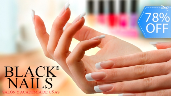 [Image: ¡Paga Q49 en lugar de Q225 por Set de Uñas Acrílicas en Black Nails Salón!m]
