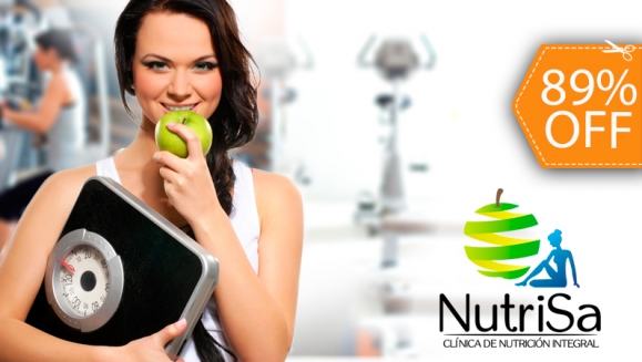 [Image: ¡Paga $15 en vez de $135 por Evaluación Nutricional + 1 Menú Personalizado + Asesoría + 1 Mes de Circuito Intensivo Cardiovascular + Entrenamiento Funcional Personalizado en Nutrisa!m]