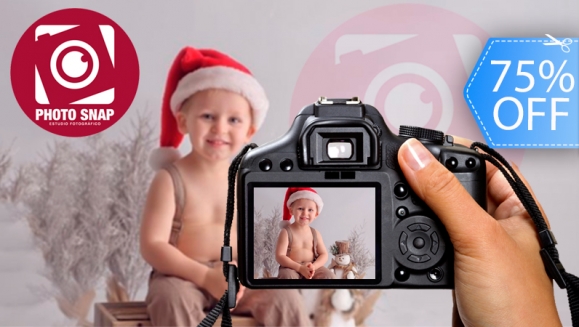 [Image: ¡Paga Q199 en lugar de Q800 por Sesión Fotográfica Navideña de 1 Hora que Incluye: Set Navideño + 1 CD con la Sesión Completa en HD y con Edición General + 5 Fotografías Impresas + Derecho a 3 Cambios de Ropa + Foto de Portada para FB en Photo Snap!m]