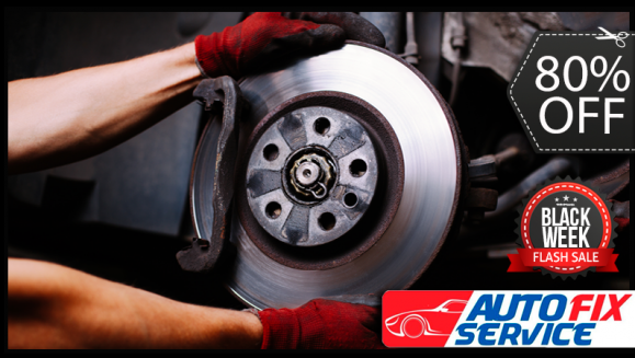 [Image: ¡Paga $10 en lugar de $50 por Revisión y Ajuste de Frenos + Balanceo de Llantas + Lavado de Motor y Más en Autofix Service!m]