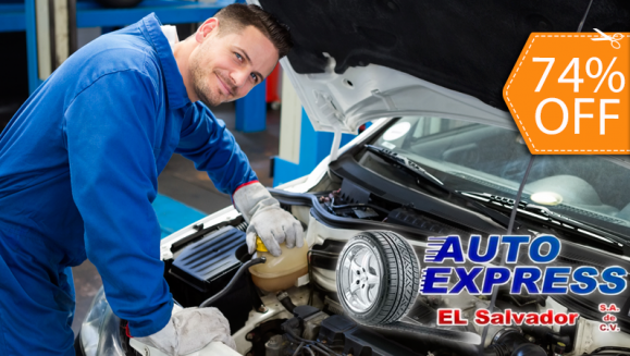 [Image: ¡Paga $26 en vez de $100 por 4/4 de Aceite ENI  20W50 y Filtro Kaiser + Alineado y Balanceo + Carwash y Pasteado + Lavado de Chasis + Pulido de Silvines en Auto Express!m]