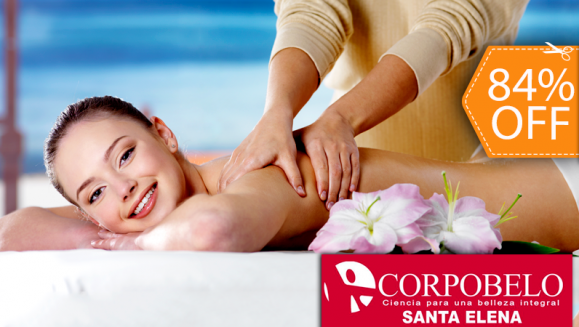 [Image: ¡Paga $18 en vez de $110 por 2 Masajes Relajantes + 1 Masaje de Piedras Calientes + 2 Exfoliaciones Corporales en Corpobelo Santa Elena!m]
