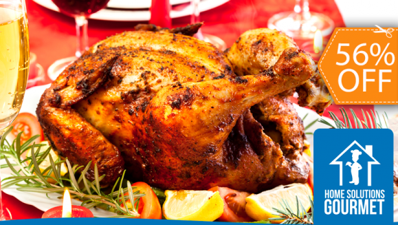 [Image: ¡Paga $55 en lugar de $125 por 1 Exquisito Banquete Navideño para 10 -12 Personas que Incluye: 1 Chompipollo de 10 Lbs + 1 Botella de Salsa Criolla + 1 Lb de Escabeche + 1 Bandeja de Arroz al Cilantro de Home Solutions Catering y Banquetes!m]