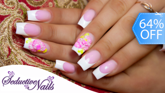 [Image: ¡Paga Q99 en lugar de Q275 por Set de Uñas Acrílicas Marca Organic + Decoración 3D a Elección en Seductive Nails!m]