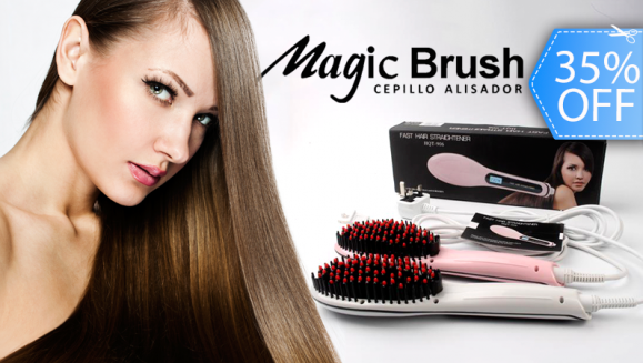 [Image: ¡Paga Q490 en lugar de Q750 por el Novedoso "Cepillo Eléctrico Alisador de Cabello Fast Hair Straightener" con tecnología iónica que Alisa tu Cabello sin dañarlo en Magic Brush.!m]