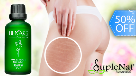 [Image: ¡Paga Q148 en lugar de Q295 por Aceite Benars para Eliminar y Disminuir la Apariencia de las Estrías en Suplenat!m]