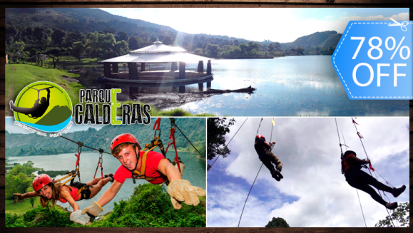 [Image: ¡Paga Q395 en lugar de Q1,800 por Día de Team Building Extremo Kick Off 2016 que Incluye: Canopy de Bosque o Laguna + Rappel + Columpios Gigantes + Rally de Balsas + Almuerzo  en Restaurante Flotante + 8 Dinámicas Personalizadas en Parque Calderas!m]