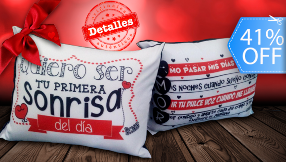 [Image: ¡Paga Q225 en lugar de Q380 por Almohada BIG Love 60x40cm, con Mensaje Especial para el Día del Cariño de Detalles Auténticos!m]