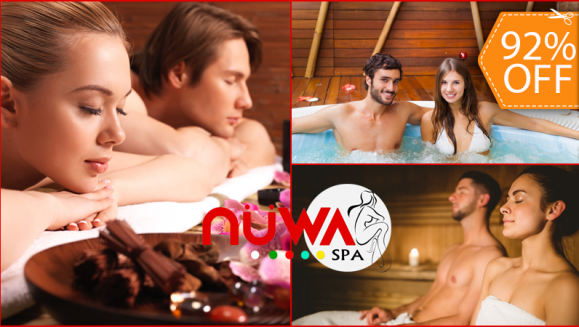 [Image: ¡Paga $22 en lugar de $280 por Paquete de Relajación en Pareja que Incluye: 2 Bambuterapias + 2 Faciales de Limpieza Profunda + 2 Exfoliaciones de Rostro + 2 Mascarillas Faciales Hidratantes + Sauna + Jacuzzi en Nüwa Spa!m]