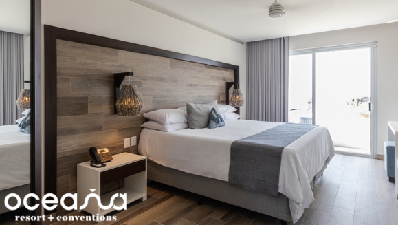 [Image: ¡Oceana Resort TODO INCLUIDO! ¡Paga Q1,999 en Lugar de Q3,040 por Estadía Familiar para 2 Adultos y 2 Niños (De 0 a 5 Años) en Habitación Doble Standard + Impuestos Incluidos!m]