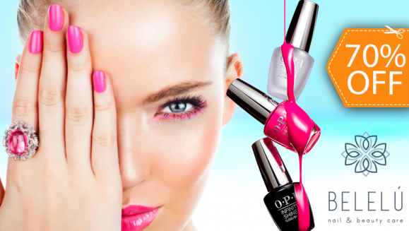 [Image: ¡Paga $13 en lugar de $43 por Set de Uñas Acrílicas OPI + Exfoliante + Manicure + Brillo Permanente OPI + Maquillaje Semi-Permanente OPI en Manos o Pies o Depilación de Ceja o Labio Superior en Belelú Nail &amp; Beauty Care!m]