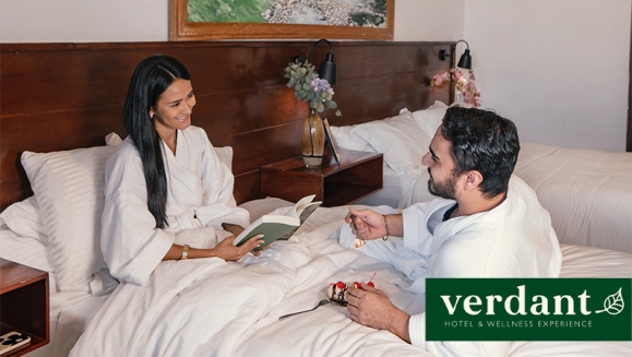 [Image: ¡Regálate un Respiro! ¡Paga $90 en Lugar de $247.80 por 1 Noche para 2 Personas en Verdant Hotel + 2 Desayunos a La Carta!m]