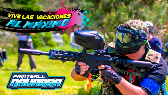 [Image: ¡Paga $10 en Lugar de $46 por Paintball para 4 que Incluye: 100 Paintballs + 4 Marcadoras Tippmann TMC + 4 Máscaras + 4 Chalecos Protectores!m]
