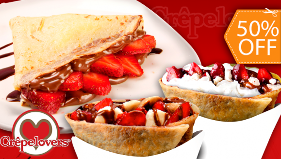 [Image: ¡Paga $8 y Consume $16 en Todo el Menú de Crepe Lovers, Los Castaños!m]