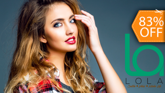 [Image: ¡Paga $18 en lugar de $105 por Tinte Completo, Retoque, Mechas Tradicionales, Balayage, Californianas o Baby Lights + Lavado Spa con Shampoo Hidratante de Argán +Tratamiento de Botox Capilar + Diseño de Corte + Planchado o Secado en Lola!m]