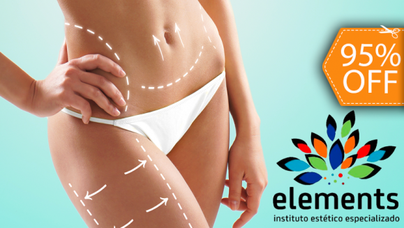 [Image: ¡Paga $39 en lugar de $820 por 51 Tratamientos Premium Reductivos, Tonificantes y Anticelulíticos con 5 Lipolaser + 4 Thermoterapias + 12 Mascarillas de Café + 10 Moldeadores de Glúteos y Más en Elements!m]