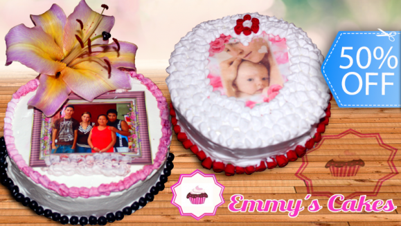 [Image: ¡Paga Q160 en lugar de Q320 por Pastel Personalizado para Mamá de hasta 25 Porciones con Impresión de Foto sobre Cubierta de Crema o Fondant con Relleno y Masa a Elección y Leyenda Personalizada de Emmy's Cakes!m]