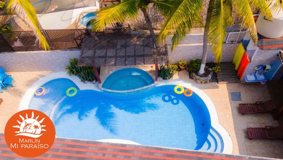 [Image: ¡Descanso Total en Monterrico! ¡Paga Q399 en Lugar de Q900 por Estadía Hasta Para 4 Personas, Habitaciones con Aire Acondicionado, Piscina, Playa e Impuestos Incluidos!m]