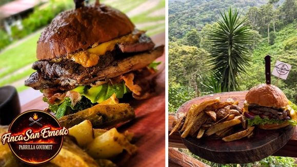 [Image: ¡Disfruta un Delicioso Plan en Comasagua! ¡Paga $22 en Lugar de $42.50 por 2 Hamburguesas a Elección entre: Pollo, Res o Cerdo Ahumado + Papas + Postres: 2 Rollos de Pavlova + 2 Limonadas de la Casa!m]