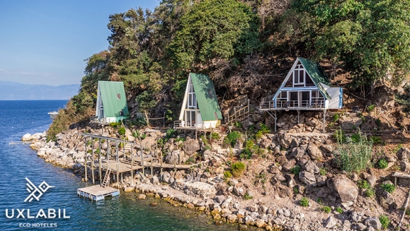 [Image: ¡Paga Q750 en Lugar de Q1,290 por Estadía de 3 Días y 2 Noches para 2 Adultos en Cabaña Equipada Frente al Lago de Atitlán, Incluye: 4 Desayunos + Uso de Kayaks + 1 Hora de Sauna +  Impuestos Incluidos + Parqueo!m]
