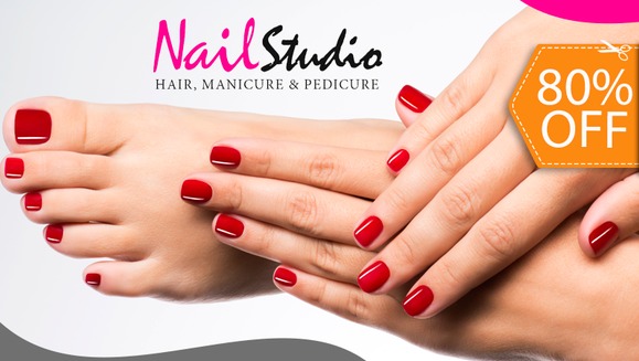[Image: ¡Paga $12 en vez de $61 por Maquillaje Permanente en Manos y Pies + Manicure + Pedicure + Exfoliación + Mascarilla en Manos y Pies en Nail Studio!m]