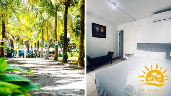 [Image: ¡Paga Q360 en Lugar de Q600 por Estadía de 1 Noche Para 2 Personas en Monterrico: Habitación con A/C, Cama, Baño Privado y Amenidades + Ingreso a Todas las Instalaciones: Áreas Verdes y de Descanso, Piscinas, Playa y Más!m]