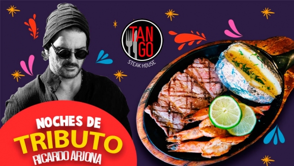 [Image: ¡Paga Q189 en lugar de Q380 por Cena Mar y Tierra para 2 que Incluye: 8 Onzas de Lomito + 8 Onzas de Camarones + Papa al Horno + 2 Bebidas Naturales + 2 Entradas a Show de Entretenimiento a Elección!m]
