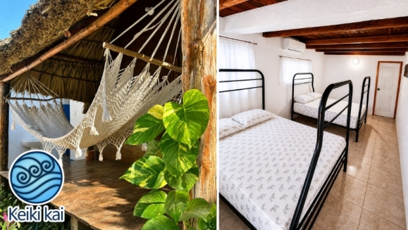 [Image: ¡Escapada Perfecta a la Playa! ¡Paga Q349 en Lugar de Q850 por 1 Noche para 2 Personas en Cabaña Tipo Hawaii con Baño Privado o Habitaciones Dobles con Baño Privado + Snacks de Desayuno + Uso de Instalaciones: Piscina, Hamacas y Más!m]