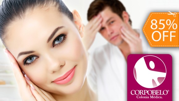 [Image: ¡Paga $19 en vez de $125 por 2 Sesiones Faciales que Incluyen: 1 Facial Profundo (Vaporización, Tonificación, Extracción de Puntos, Alta Frecuencia, Crema y Mascarilla Hidratante) + 1 Microdemoabrasión en Corpobelo Colonia Médica!m]