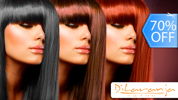 [Image: ¡Sin Restricción de Largo o Volumen! ¡Paga Q89 en lugar de Q299 por Tinte Completo o Mechas + Planchado en Dilaranja!m]