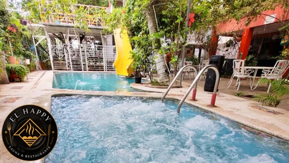 [Image: ¡Descubre Este Oasis en la Ciudad! ¡Paga $39 en Lugar de $65 por Day Pass Para 2 Personas: 2 Almuerzos a Elección, entre: Pollo, Carne o Costilla + 2 Cafés + 2 Postres + Piscina + Jacuzzi + Hamacas + Uso de Instalaciones!m]