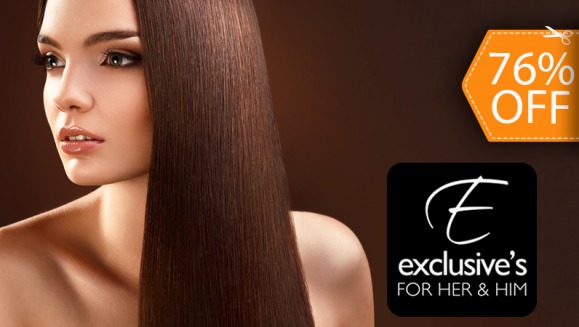 [Image: ¡SIN RESTRICCIÓN DE LARGO O VOLUMEN! ¡Paga $45 en vez de $185 por Alisado Brasileño INOAR + Tratamiento de Keratina y Colágeno + Lavado Spa + Corte de Puntas + Planchado + Depilación de Bozo en Exclusive´s Salón!m]
