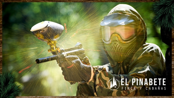[Image: ¡Paga $55 en Lugar de $130.50 por Estadía de 1 Noche para 4 Personas + 2 Sopas de Gallina + 1 Quesadilla para Compartir + 4 Cafés + Tour en El Bosque + Fogata Nocturna + 90 Paintballs + 2 Marcadoras y Más!m]