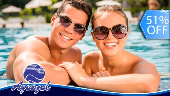 [Image: ¡Paga Q99 en lugar de Q200 por Day Pass para 2 Personas con Almuerzo a Elección entre Carne Asada, Pollo a la Plancha o Mojarra Frita + 2 Bebidas en Agua Azul Hotel y Restaurante, Puerto San José!m]