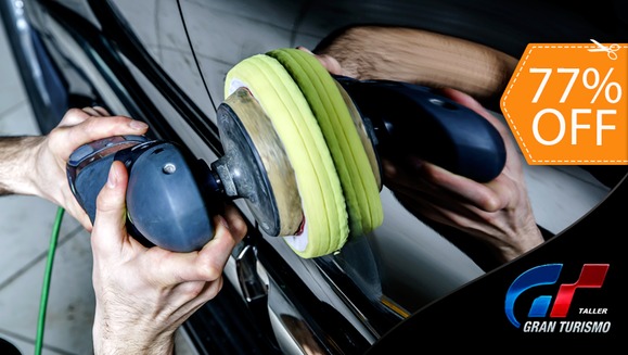 [Image: ¡Paga $19 en lugar de $84 por Restauración de Pintura (Robin, Abrillantador + Pasteado a Máquina 3M) + Car Wash Completo + Pulido de Silvines + Diagnóstico de Check Engine + Revisión de Aire Acondicionado en Taller Gran Turismo!m]