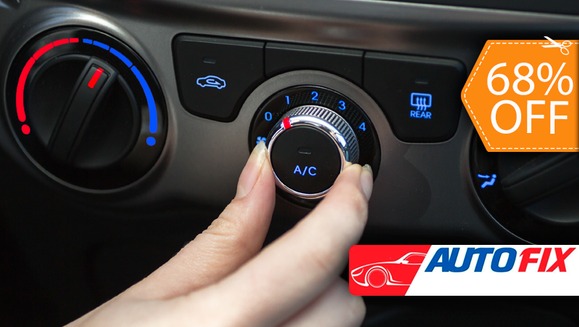 [Image: ¡Paga $21 en vez de $65 por Carga Completa de Aire Acondicionado + Revisión de Fugas de A/C + Revisión de Sistema Eléctrico de A/C + Carwash Completo y Más en Autofix!m]