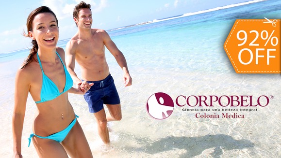 [Image: ¡Paga $35 en lugar de $430 por 35 Tratamientos Reductivos, Moldeadores y Anti-celulíticos con: 1 Liposucción sin Cirugía + 2 Mesoterapias + 1 Lipo-escultura + 3 Masajes Reductivos + 4 Ondas Rusas y Más en Corpobelo Colonia Médica!m]