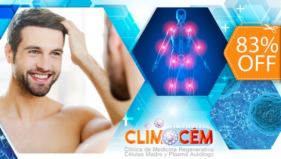 [Image: ¡Paga $200 en lugar de $1,200 y Elige entre 3 Sesiones de Plasma Rico en Factores de Crecimiento para Alopecia (Calvicie) o 2 Sesiones para Dolores Crónicos, Desgarros Musculares o Ulceras en Sonodigest - Climocém!m]