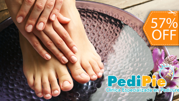 [Image: ¡Paga $9 en lugar de $21 por Pedicure Clínico + Manicure Clínico en PediPie, San Benito!m]