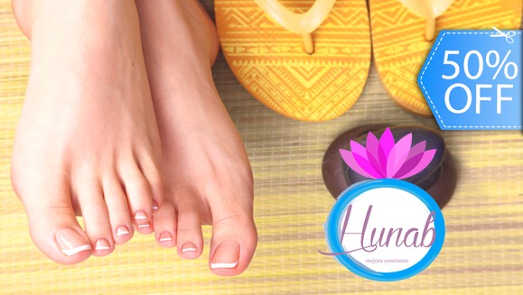 [Image: ¡Paga Q75 en vez de Q150 por Pedicure Clínico que incluye: Evaluación y Diagnóstico Del Pie, Exfoliación, Extracción de Callosidades, Cortado, Limado y Esmalte + Masaje Relajante en Sillón Masajeador en Centro Integral Hunab!m]