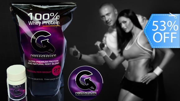 [Image: ¡Paga Q199 en lugar de Q425 por Proteína para Aumentar Masa Muscular + 60 Pastillas de Aminoácidos de G Nutrition!m]
